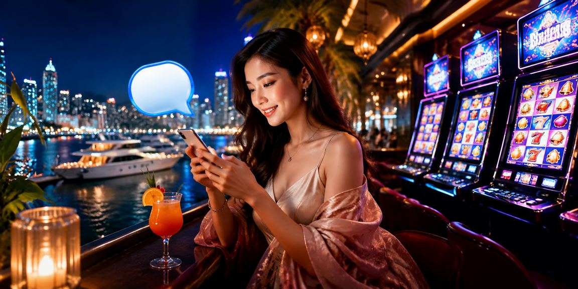 Người chơi trải nghiệm slot game tại Nha Trang qua điện thoại di động